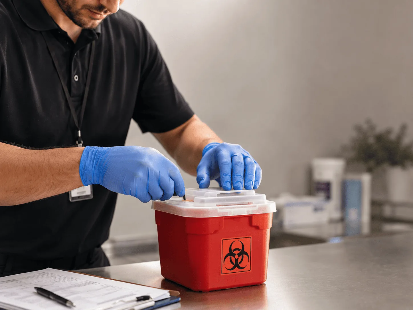 Why choose Sharps Waste Disposal in Blue Mountain, AR